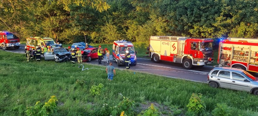 Wypadek na drodze Włocławek - Lipno