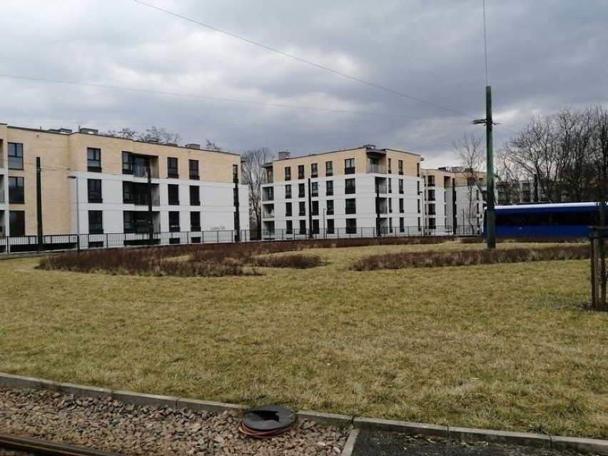 Przy ulicy Stanisława Lema powstały dwa bloki mieszkalne w...