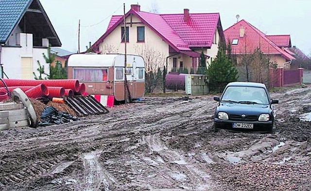 Mieszkańcy Kiełczowa nie mogą dojechać do swoich posesji