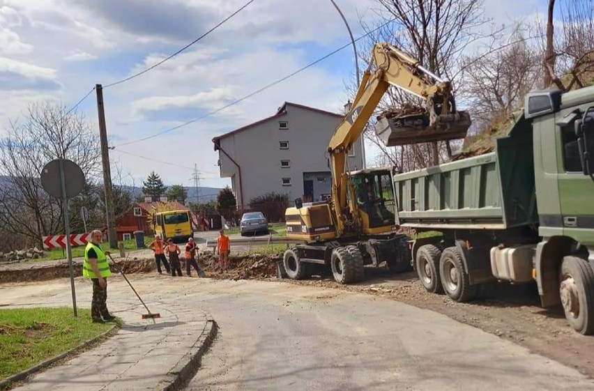 Remont ulicy Bielskiego w Przemyślu. Zobacz, jak postępują prace [ZDJĘCIA]