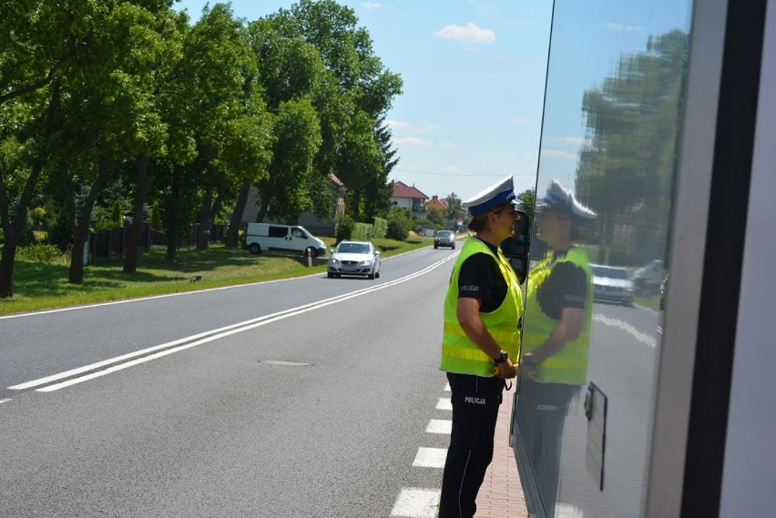 Policjanci z powiatu krośnieńskiego podczas akcji "Telefon".