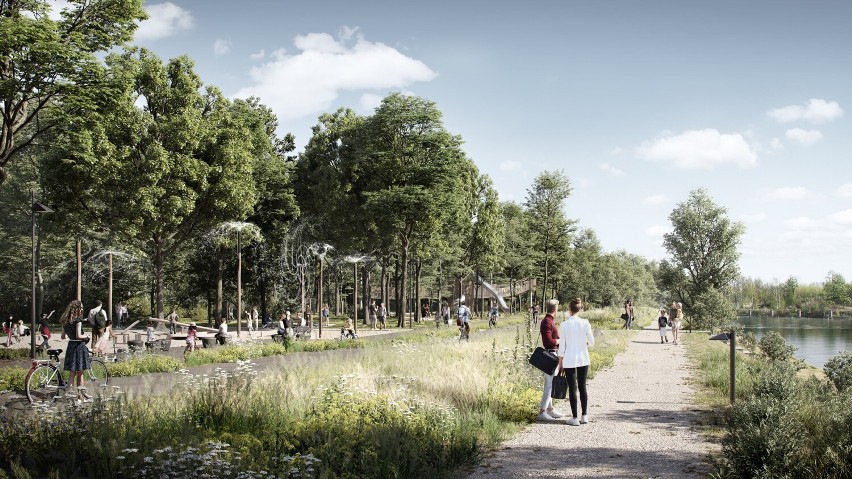 Zarząd Zieleni podpisał umowę na budowę Parku Żerańskiego....