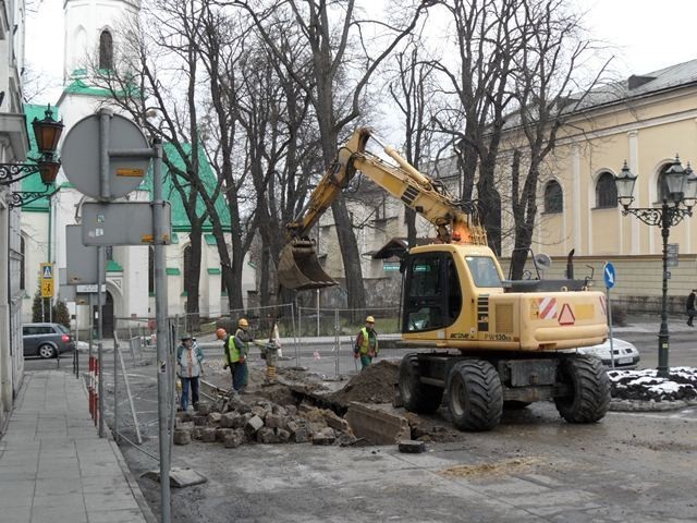 Prace na ulicy Matejki w Cieszynie mają trwać do połowy lutego
