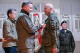 Prezydent Andrzej Duda odwiedził żołnierzy 17 WBZ. - Dziękuję za bohaterstwo, odwagę i mądrość - mówił [ZDJĘCIA]