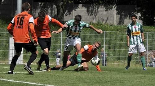 Sparingi Lechii: Biało-zieloni rozstrzelali Concordię. Lechia Gdańsk - Concordia Elbląg 5:2