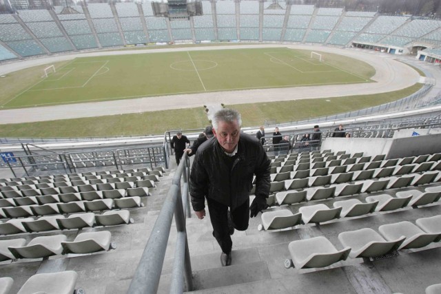 Minister Mirosław Drzewiecki wizytował Stadion Śląski