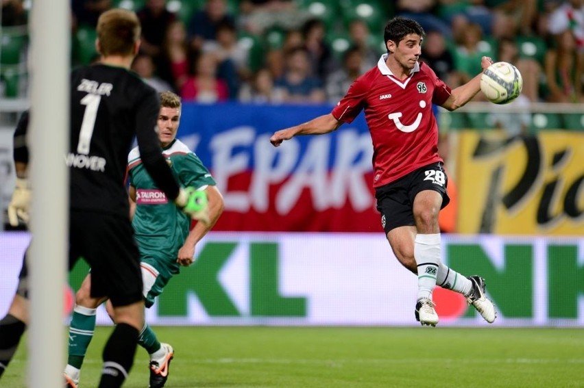 Strzelanina na Stadionie Miejskim. Śląsk Wrocław - Hannover 96 3:5 (RELACJA, ZDJĘCIA)