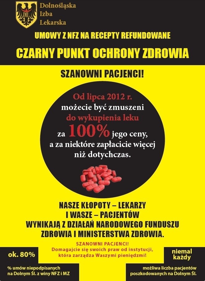 Dolny Śląsk: Protest lekarzy rusza od poniedziałku