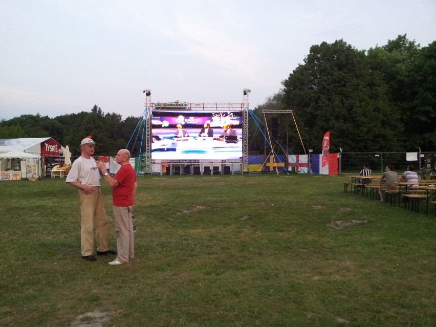 Chorzów: Wtorkowe mecze Euro 2012 w strefie kibica [ZDJĘCIA]