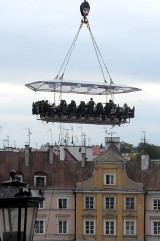 Dinner in the Sky, czyli kolacja nad ziemią z Plazą Lublin