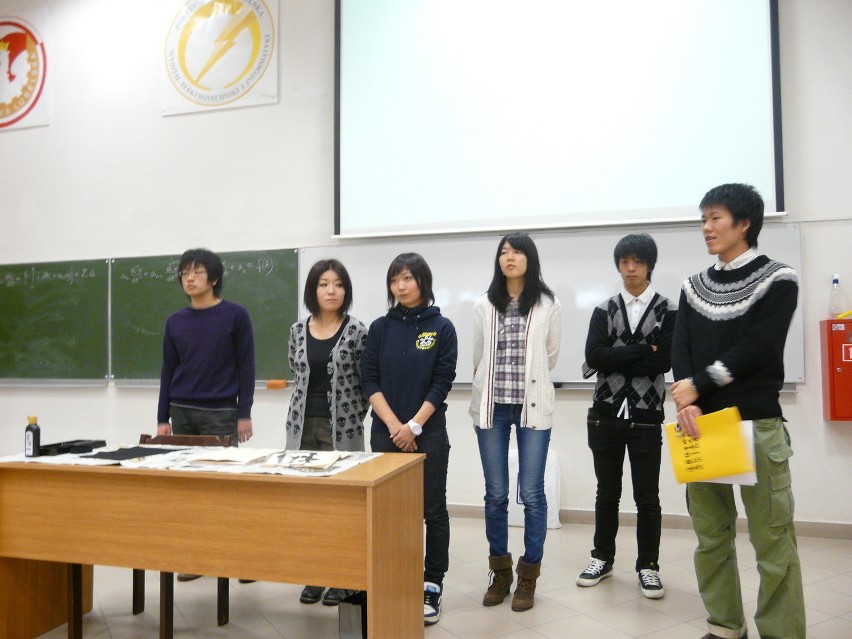 Japońscy studenci na Politechnice Lubelskiej (FOTO)