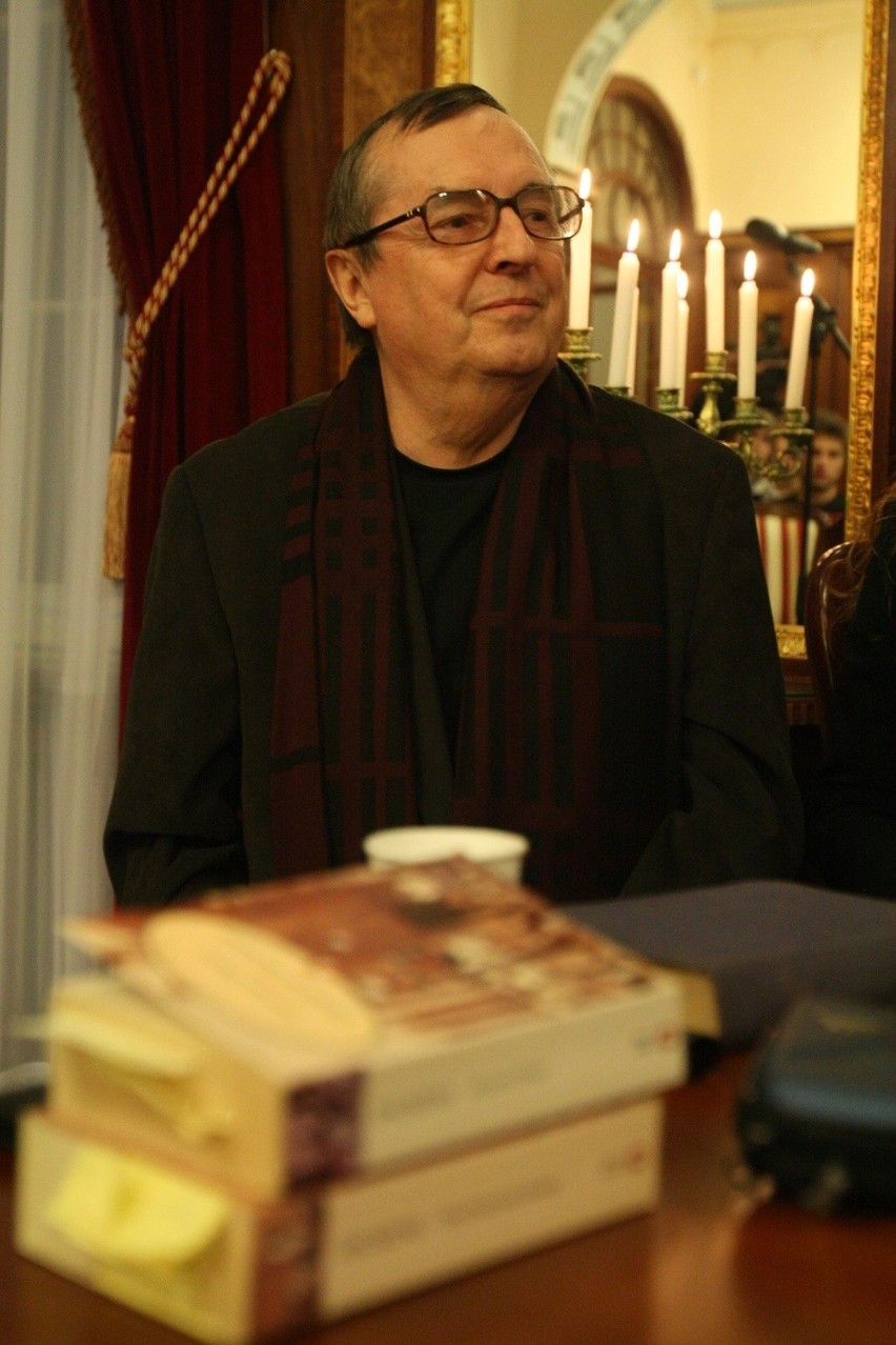 Prof. Grzegorz Gazda czytał "Olivera Twista".