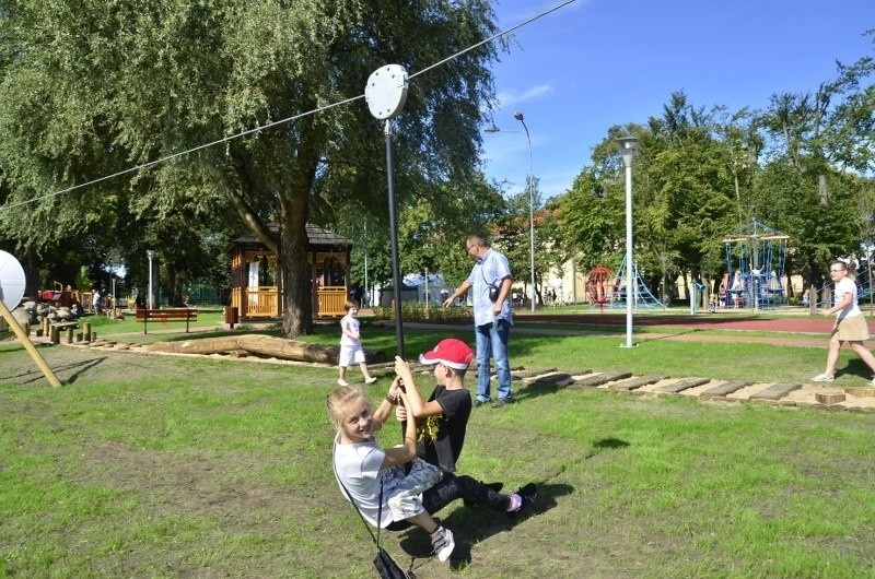 Park orientacji przestrzennej w Owińskach.