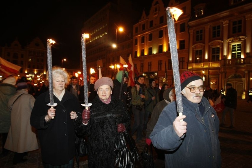 Wrocław uczcił Narodowy Dzień Pamięci Żołnierzy Wyklętych (ZDJĘCIA)