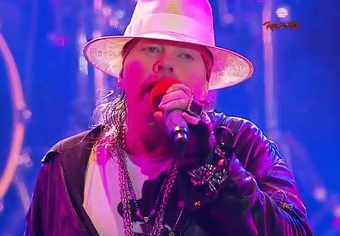 Guns N' Roses na koncercie Rock in Rio 2011