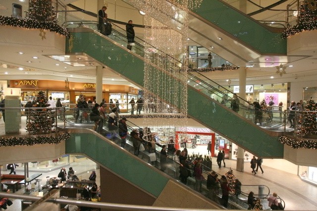 W Sylwestra łódzkie centra handlowe będą czynne krócej niż zazwyczaj.