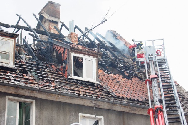 O szczęściu może mówić ok. 20 osób z Czerska, które w porę zostały ewakuowane z palącego się domu
