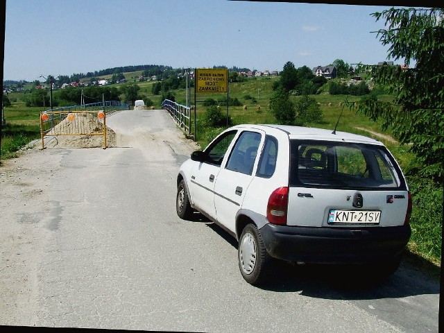 Przedwojenny most traktowany jest jako zabytek