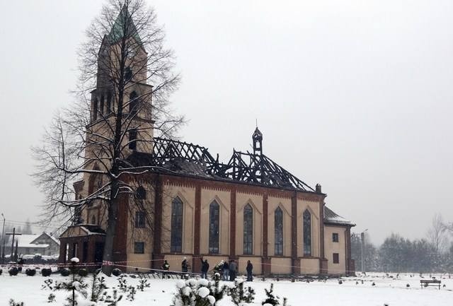 30 tys. zł na spalony kościół w Orzeszu