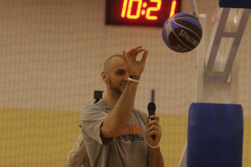 Marcin Gortat w Katowicach-Szopienicach