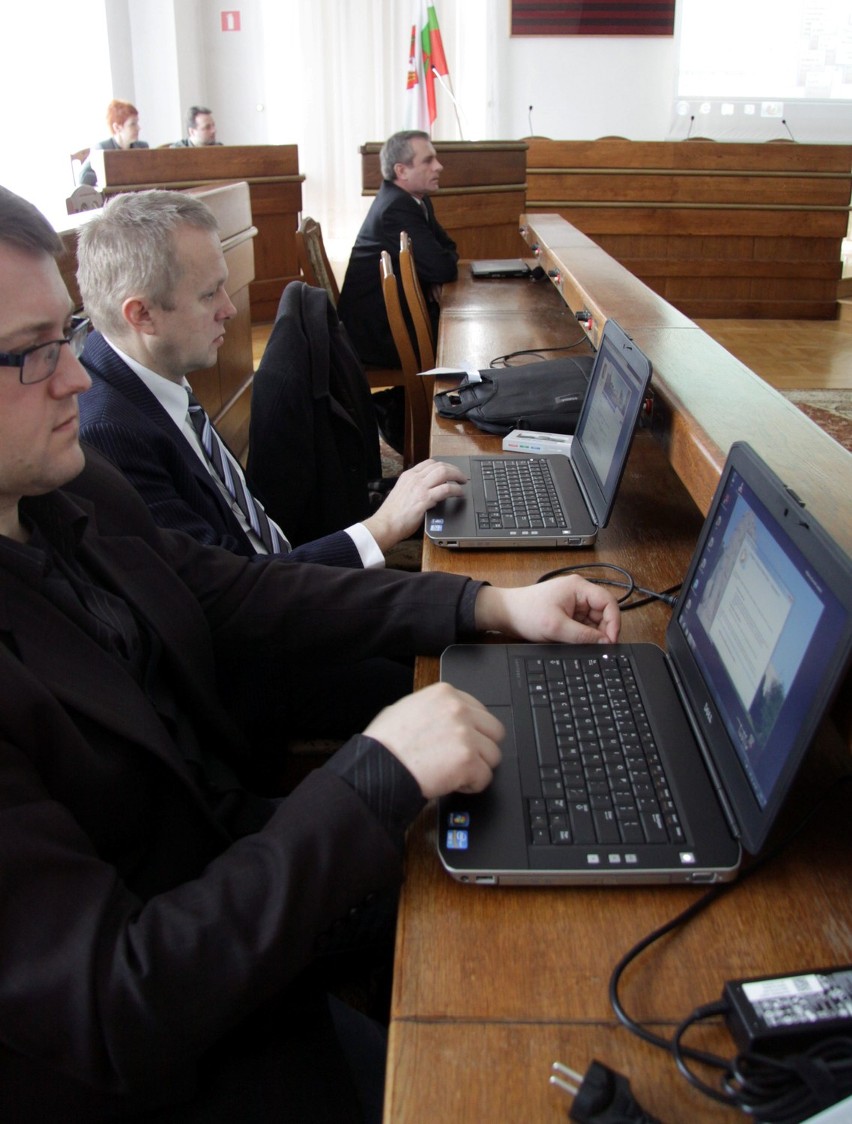 Lubelscy radni dostali służbowe laptopy
