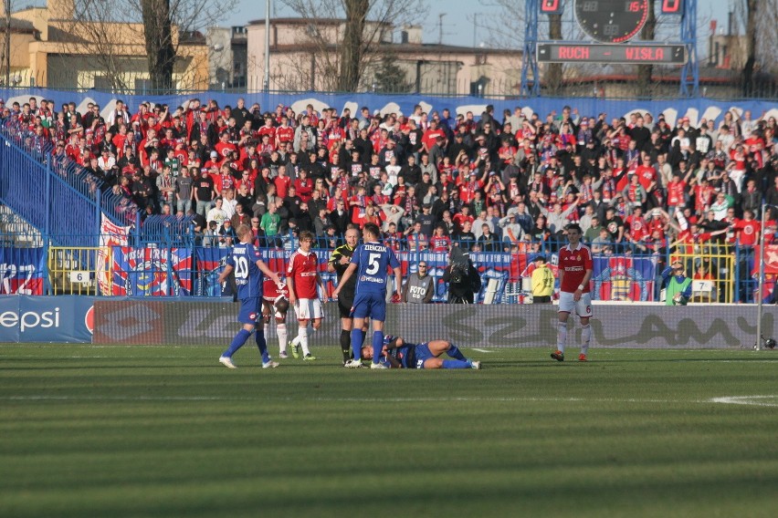 Ruch Chorzów wygrywa z Wisłą Kraków 1:0! [ZDJĘCIA Z MECZU]