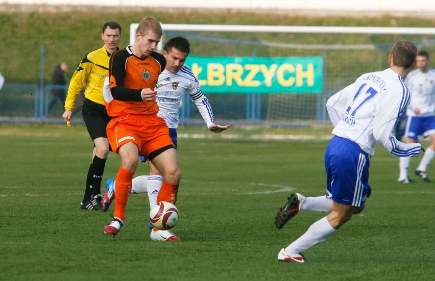 Piłka nożna: Górnik Wałbrzych - Chrobry Głogów 3:0 (ZDJĘCIA)