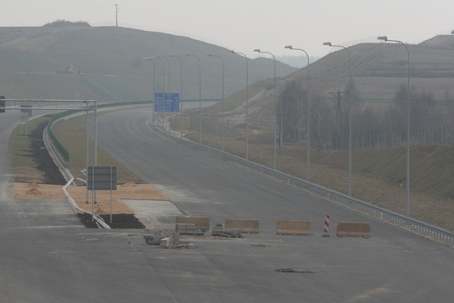 Budowa autostrady A1 w Pyrzowicach