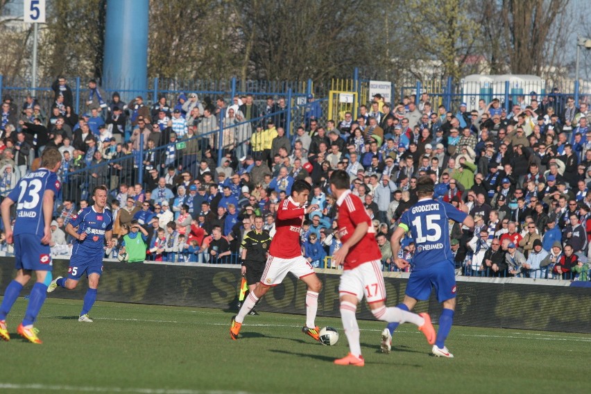 Ruch Chorzów wygrywa z Wisłą Kraków 1:0! [ZDJĘCIA Z MECZU]