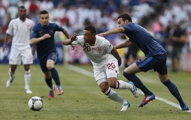 EURO 2012: Francja - Anglia