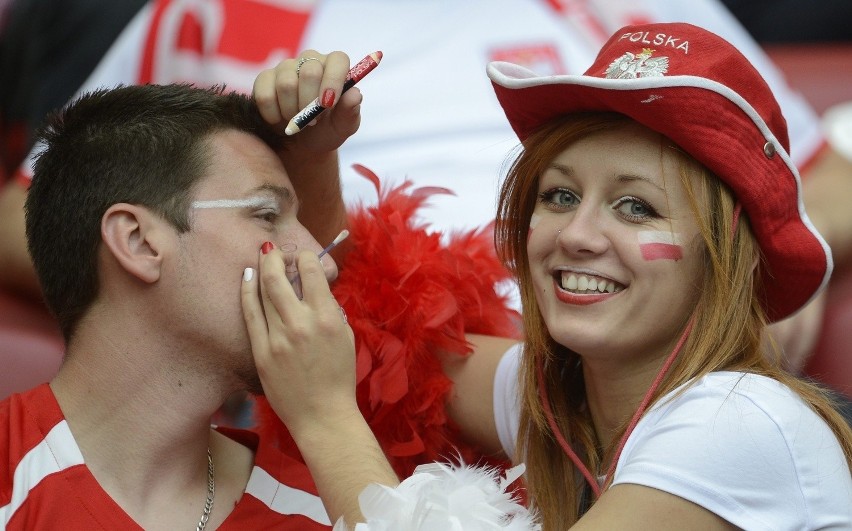 Euro 2012: Kibice na meczu Polska - Rosja [ZDJĘCIA]