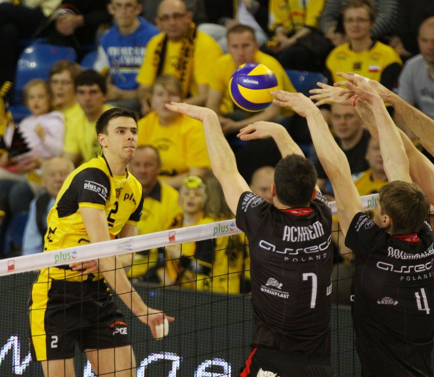 Skra Bełchatów przegrała pierwszy mecz o złoto [ZDJĘCIA]