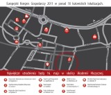Utrudnienia w ruchu w trakcie Kongresu Gospodarczego w Katowicach [MAPKA]