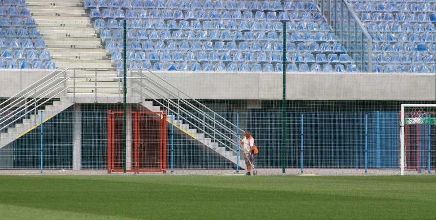 Stadion Piasta Gliwice już prawie gotowy! [ZDJĘCIA]