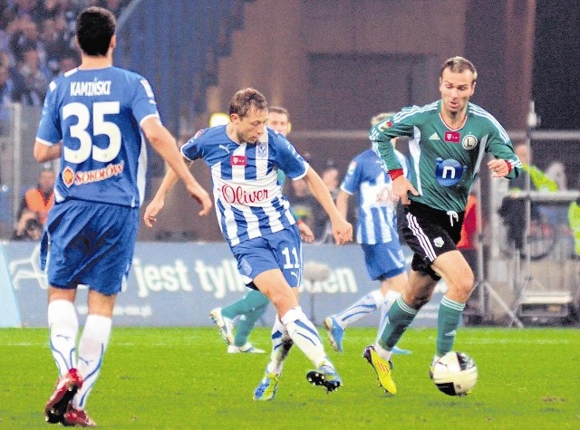 Rafał Murawski był rok temu najlepszym piłkarzem meczu Lech - Legia   