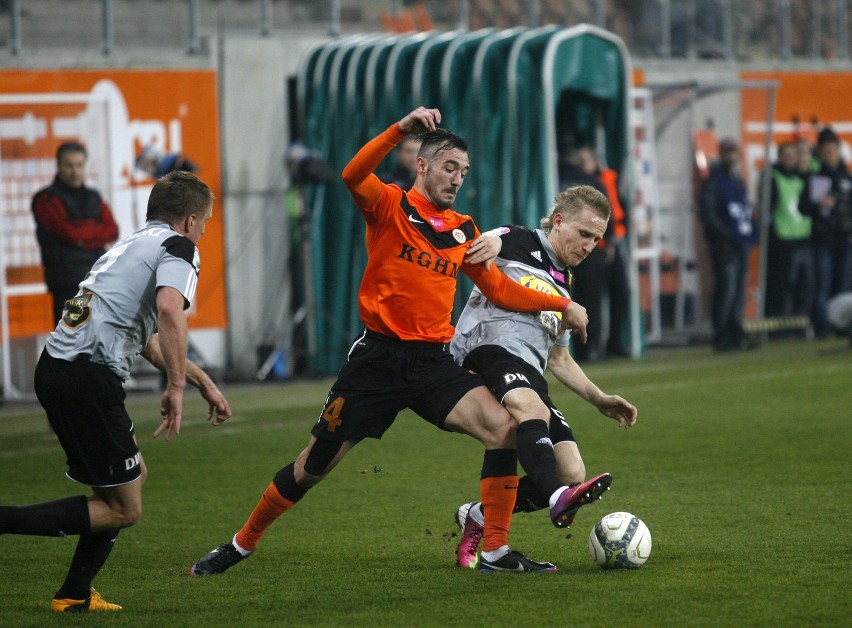 Mecz Zagłębie Lubin - Korona Kielce 2:1 (RELACJA, WYNIK, ZDJĘCIA)