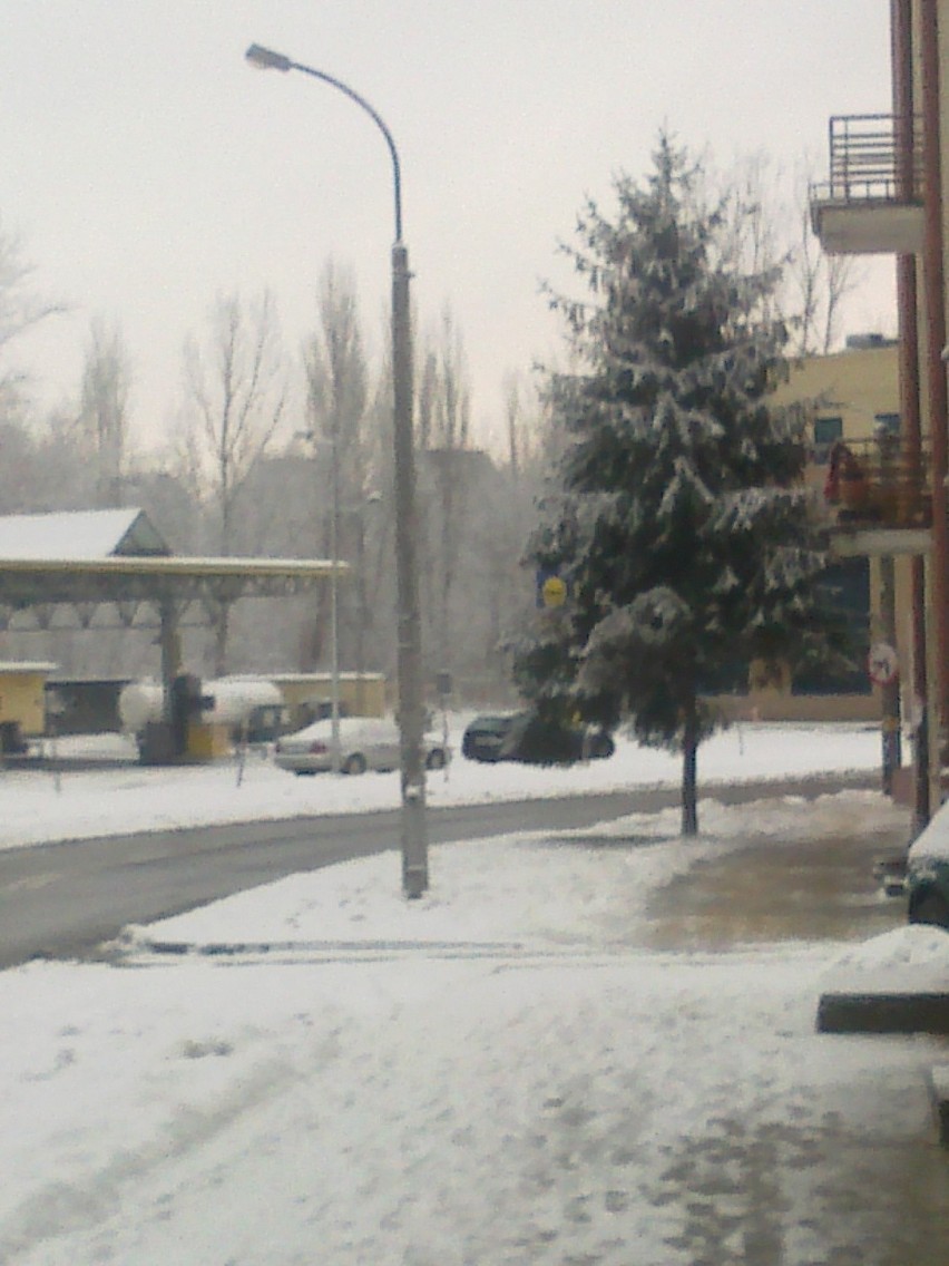 Pogoda w Lublinie: Spadł śnieg, jest ślisko! (ZDJĘCIA)