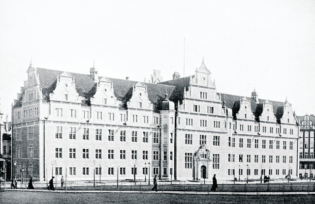 W 1905 r. gdańska policja zyskała nową siedzibę na ul. Okopowej
