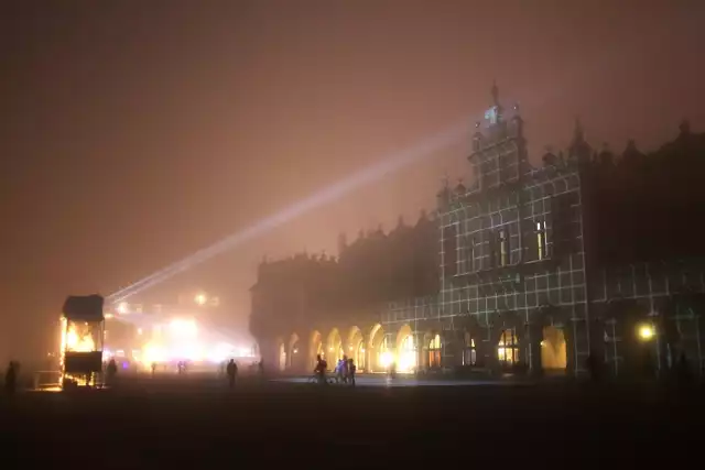 Mgła w Krakowie.