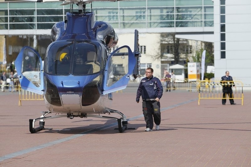 Helikopter MD Explorer można oglądać na Międzynarodowych...