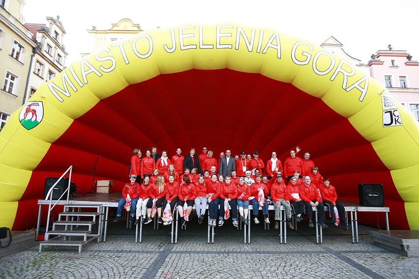 Jelenia Góra: Paraolimpijczycy z Danii u Włoszczowskiej (Zdjęcia)