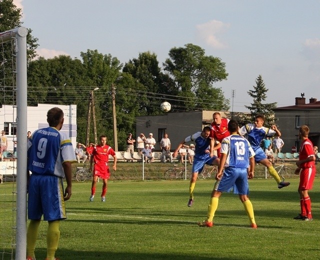 Cztery bramki nakielskiego Orła w meczu z MKS Zabrze-Kończyce 4:2