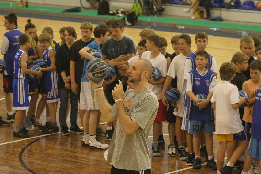 Marcin Gortat w Katowicach-Szopienicach