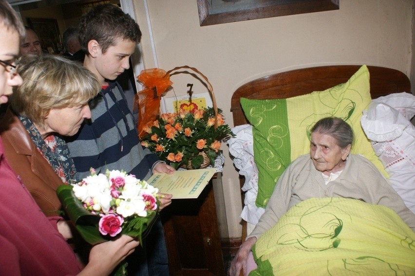 Mieszkanka Lusówka, Joanna  Drozdowska skończyła 107 lat