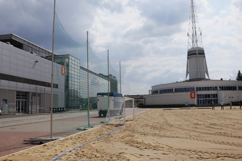 Największą piaskownicę w Poznaniu otworzą we wtorek na MTP [ZDJĘCIA] 