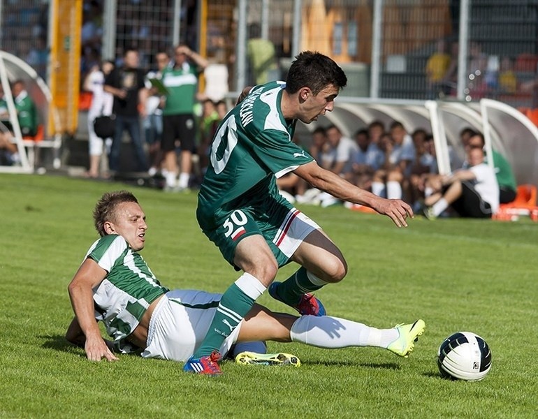 Piłka nożna: Śląsk Wrocław - Karpaty Lwów 1:3. Samobój Śląska! (ZDJĘCIA)