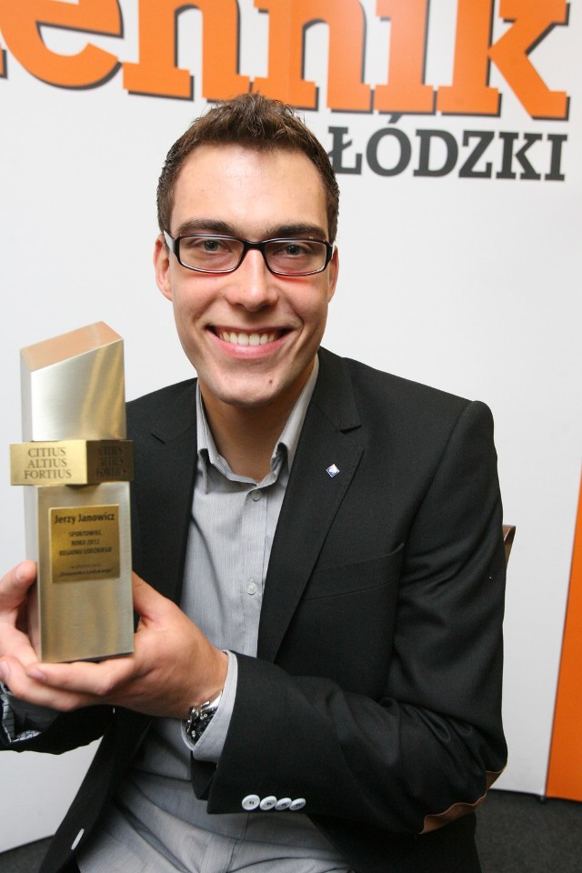 Jerzy Janowicz, Sportowiec Roku 2012 w Plebiscycie "Dziennika Łódzkiego"