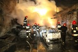 Wrocław: Przy ul. Świstackiego spłonęły w nocy trzy auta