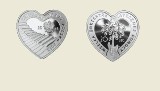 Moneta w kształcie serca z okazji XX-lecia WOŚP