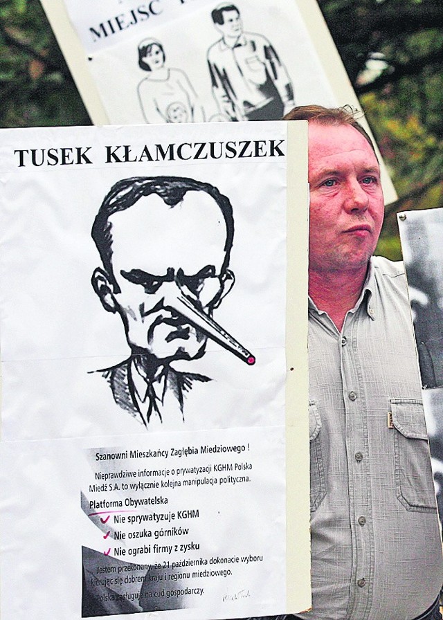 Tusk przed wyborami obiecał, że nie sprzeda Polskiej Miedzi